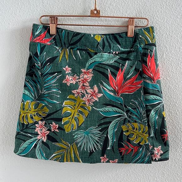 Rip Skirt Hawaii Tropical Print Adjustable Wrap Skirt XS - Picture 1 of 5